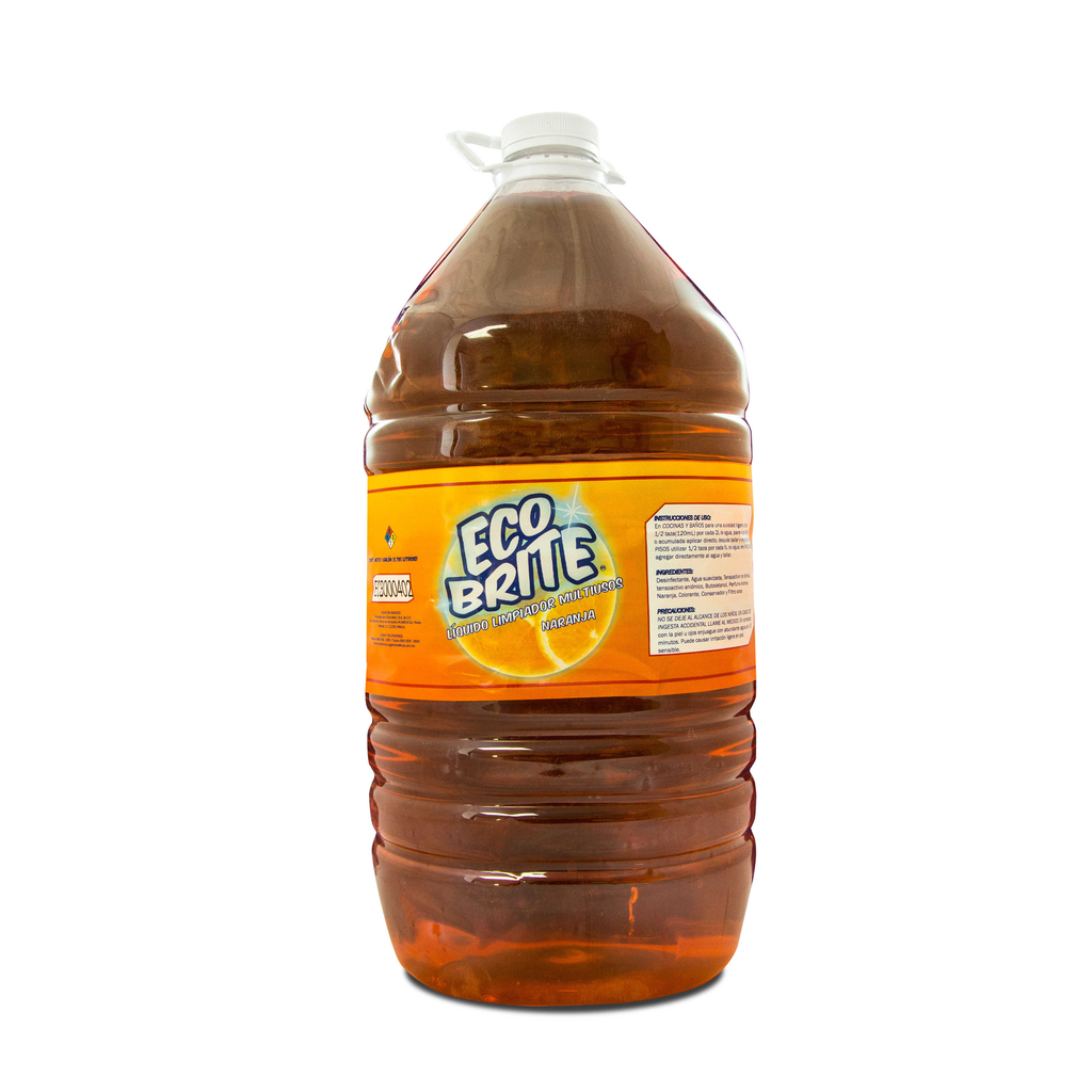 Liquido Limpiador Multiusos Ecobrite Naranja 10Lts
