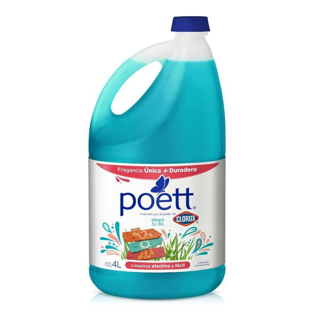 Liquido Limpiador Poett 4 Litros