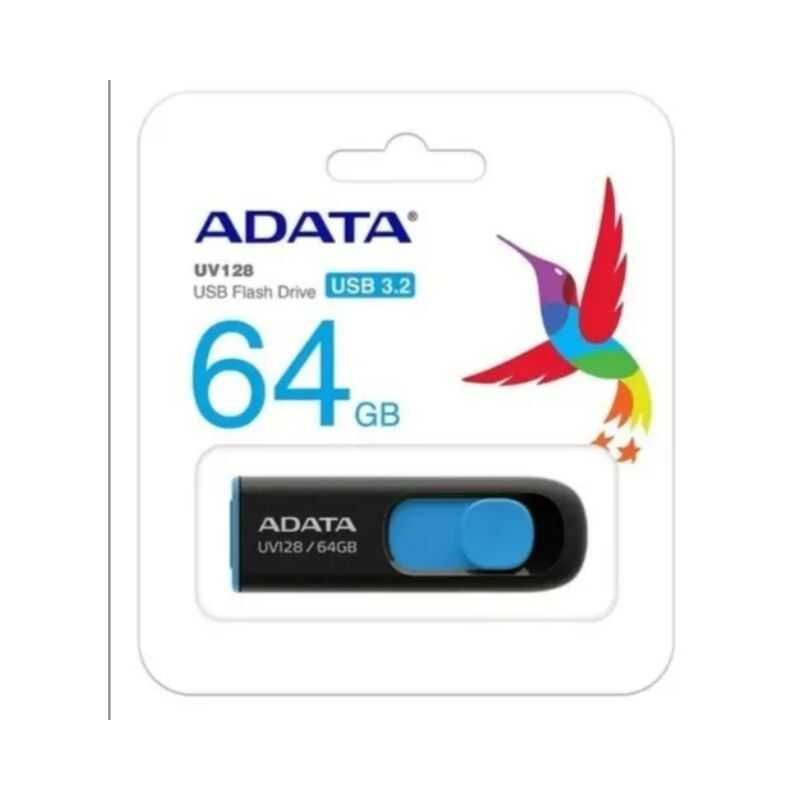 Memoria Usb Adata Retractil 64Gb