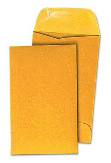 Envelope,Openend,3.13X5.5" Krft