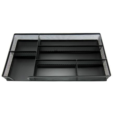 Organizador Nextep Mesh Para Cajon 6 Seccones Negro