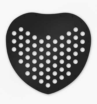 Tapete Para Mingitorio Eckos Liso Menta/Negro 