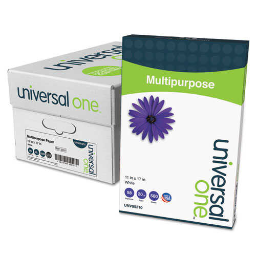 Papel Bond Universal 20# 98Br 3 Hoyos Blanco 500 Hojas