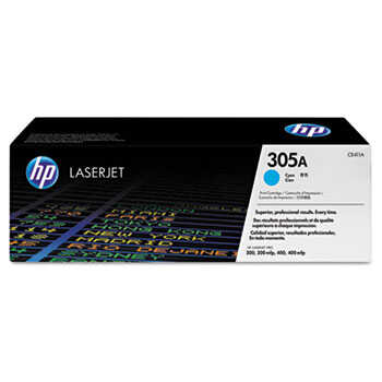 Toner Hp 305A P/Laserjet Pro 300 Original Cyan 