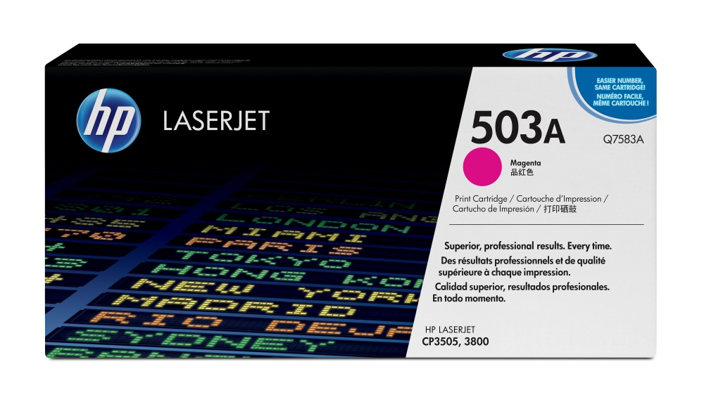 Toner Hp 503A Clj-3800 Original 6,000 Paginas (503A) Megenta