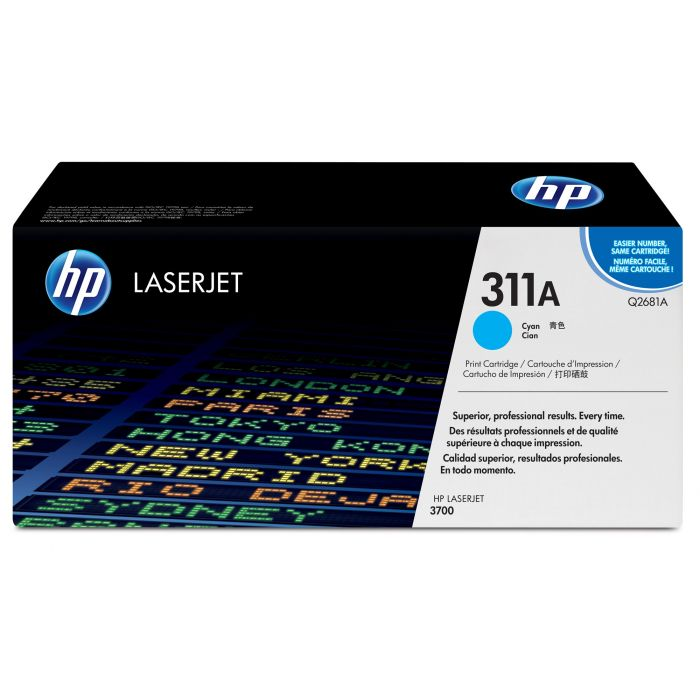 Toner Hp Lj-3700 Original Cyan