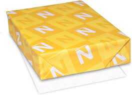 Papel Bond Astrobrights T/C 80# Royal Sundance Line Blanco 250 Hojas