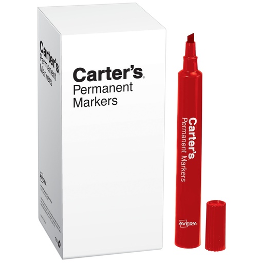 [AVE27177] Marcador Carter'S Permanente Grande Rojo