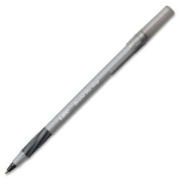 [BICGSFG11BK] Pluma Bic Roundstick Xtra Confort Punto Fino Negro C/12Pz
