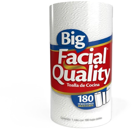 [FPSFQ180] Toalla Fapsa Para Cocina "Facial Quality" 180 C/ 24 Rollos