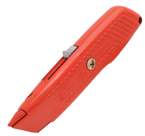 [BOS10189C] Cuchillo Utility Retractil Metal Naranja Stanley