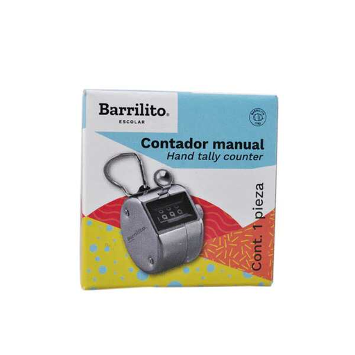 [BRLB410] Contador Manual Barrilito Metalico