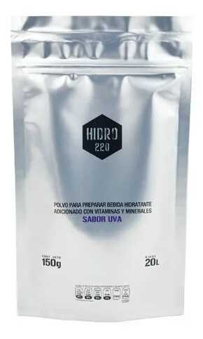 [HDR22020UVA] Bebida Hidratante Hidro 220 Uva En Polvo Para 20L