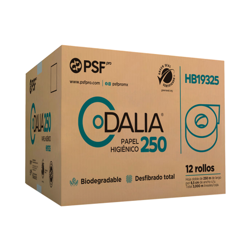 [FPSDHD250] Papel Higienico Fapsa Blanco Hd Dalia 250M C/ 12 Rollos