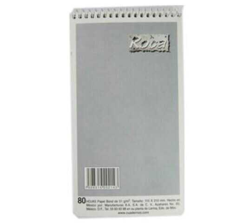 [ROC202143] Cuaderno Para Taquigrafia Roca 4.5X8.25" 80 Hojas