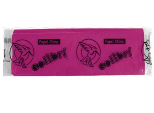 [COLCHI1217] Papel China Colibri Bugambilia C/100Pz