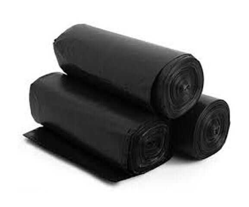 [IBSEC509038] Bolsa Basura Baja Densidad Negro 55 Galones 1.2Mil C/100Pz Granel