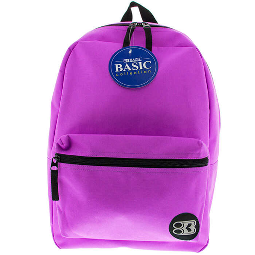 [BZC1037] Backpack 16" Basic Purple