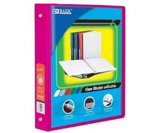[BZC4126] View Binder 1" Fucsia