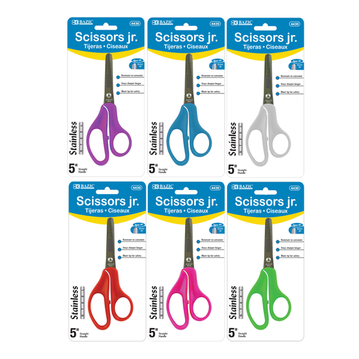 [BZC4430] Bazic 5" Blunt Tip School Scissors