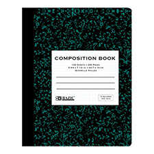 [BZC5052] Comp Book 100Ct Hard Cover Quad