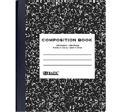 [BZC508] Comp Book 100Ct
