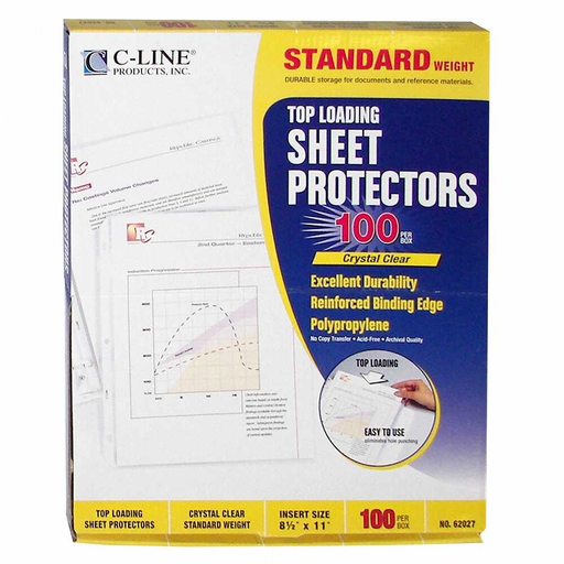 [CLI62027] Mica C-Line Protector Para Hoja T/C Estandar C/100Pz