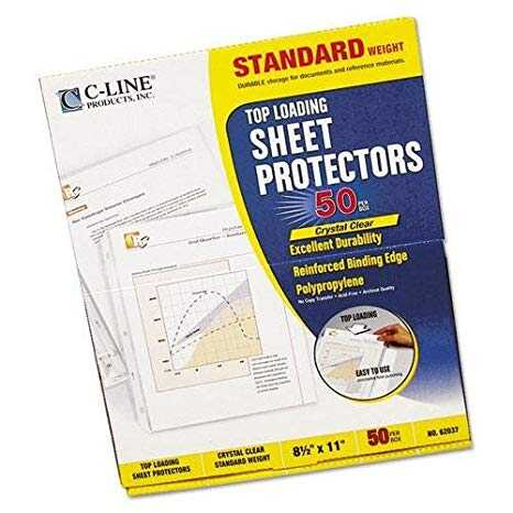 [CLI62037] Mica C-Line Protector Para Hoja T/C Estandar C/50Pz