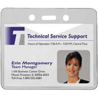 [CLI88607] Heavy Duty Badge Holder Horizo