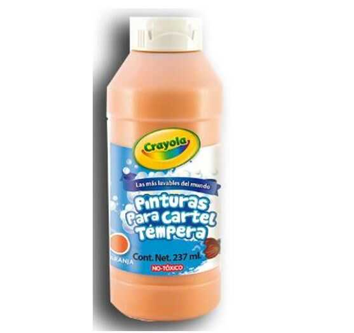 [CYO5420080036] Pintura Tempera Crayola Anaranjado 237Ml