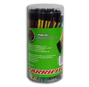 [BRLKPE12] Pinceles Escolares Barrilito Bote (7-12)  C/72Pz