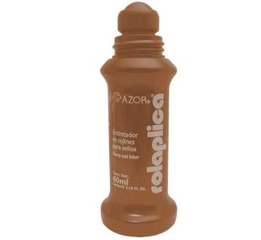 [AZR587SE] Tinta Para Cojin Azor Rolaplica 60Cc Sepia Café