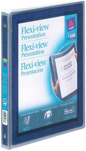 [DBL2203BE] Carpeta Para Reporte Durable Vinil Duraclip Azul
