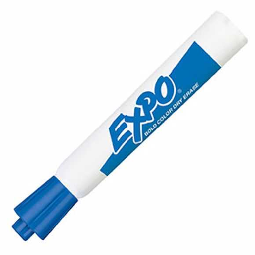 [SAN83003] Marcador Expo Para Pizarron Cincel Azul 