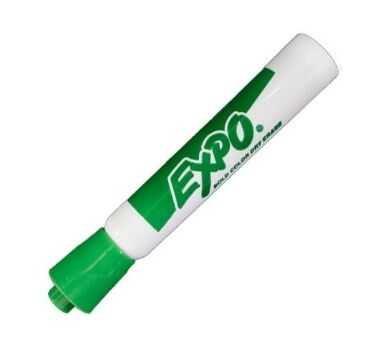 [SAN83004] Marcador Expo Para Pizarron Cincel Verde 