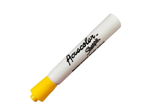 [SAN607076] Marcador Sharpie Acuacolor Pinta Cincel Amarillo 