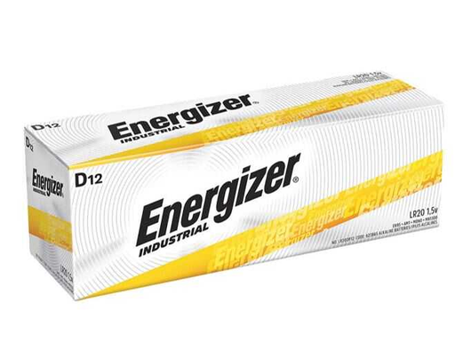 [EVEEN95] Bateria Energizer Industrial Alcalina "D" C/12Pz