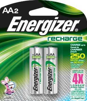 [EVENH15BP2] Bateria Energizer Recargable "Aa" C/2Pz