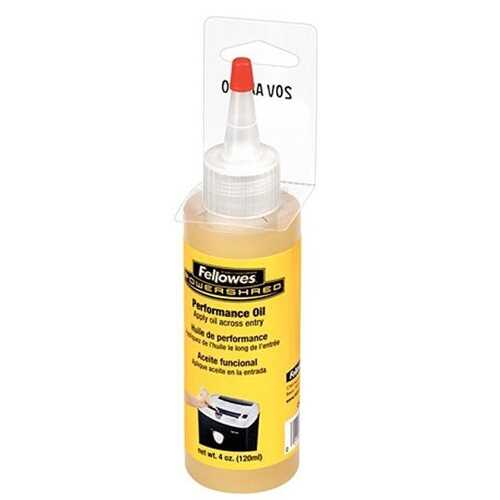 [FEL035050] Powershred Performance Oil 4Oz Bottel With Extension Nozzle