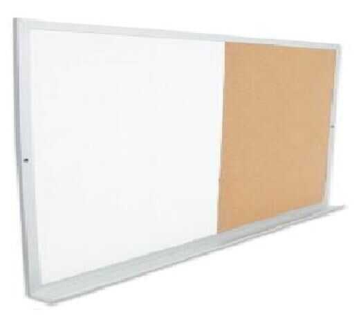 [ALF004842] Pizarron Alfra Marco Aluminio 90X60Cm 3X2 Combinado