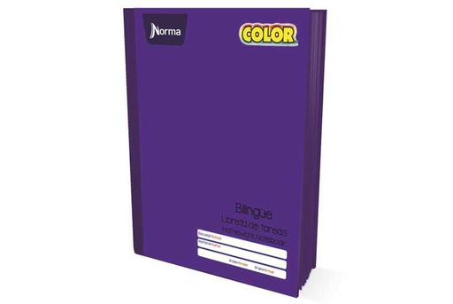 [NRM581312] Libreta Norma Tareas Collage Color 48H 