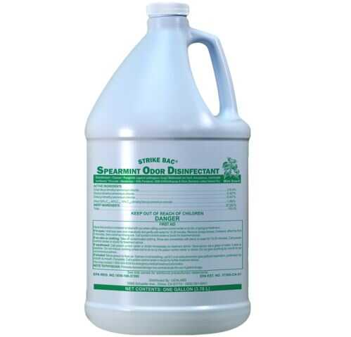 [GLB01110] Liquido Desinfectante Genlabs Aromat Spearmint Strike Bac 1 Galon