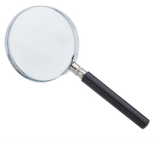 [BRLLB90M] Lupa Barrilito C/Aro Metalico Mango Plastico 9Cm