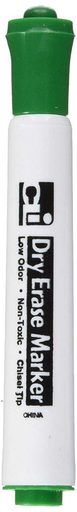 [LEO47925] Dry Erase Marker Chisel Green