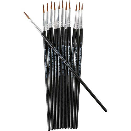 [LEO73503] Brush Pointed Round #3