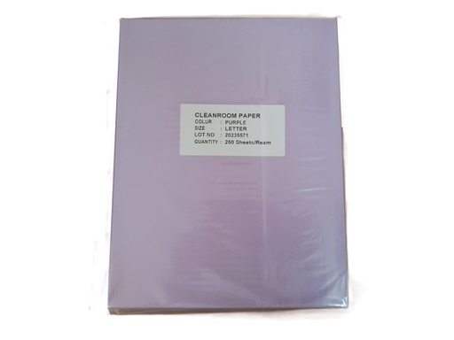 [PURPCIP1094C] Papel Bond Cuarto Limpio #22 T/C Morado 250 Hojas