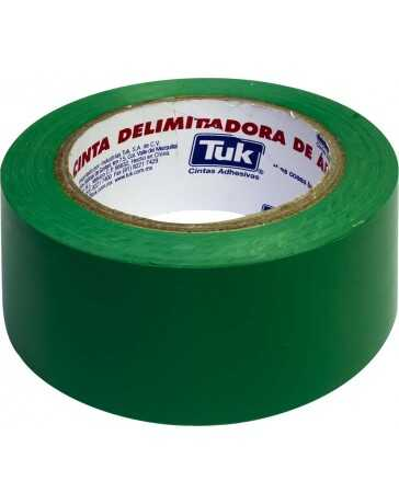 [TUK434016] Cinta Delimitadora Tuk Verde (2") 48Mmx33M