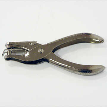 [LEO90001] Perforadora Charles Leonard 1 Hoyo 1/4" Cromada 