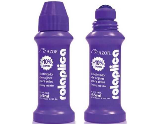 [AZR587VI] Tinta Para Cojin Azor Rolaplica 60Cc Violeta 