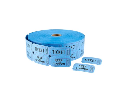 [MACM18621] Ticket Roll Double Blue